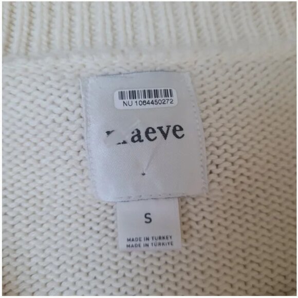 Anthropologie Knit Sweater Oversized With Heart size S - Picture 5 of 6